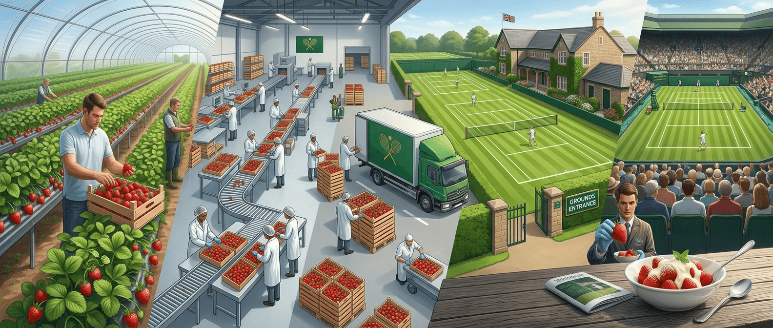 What Wimbledon's Strawberries Teach Us About Supply Chain Management