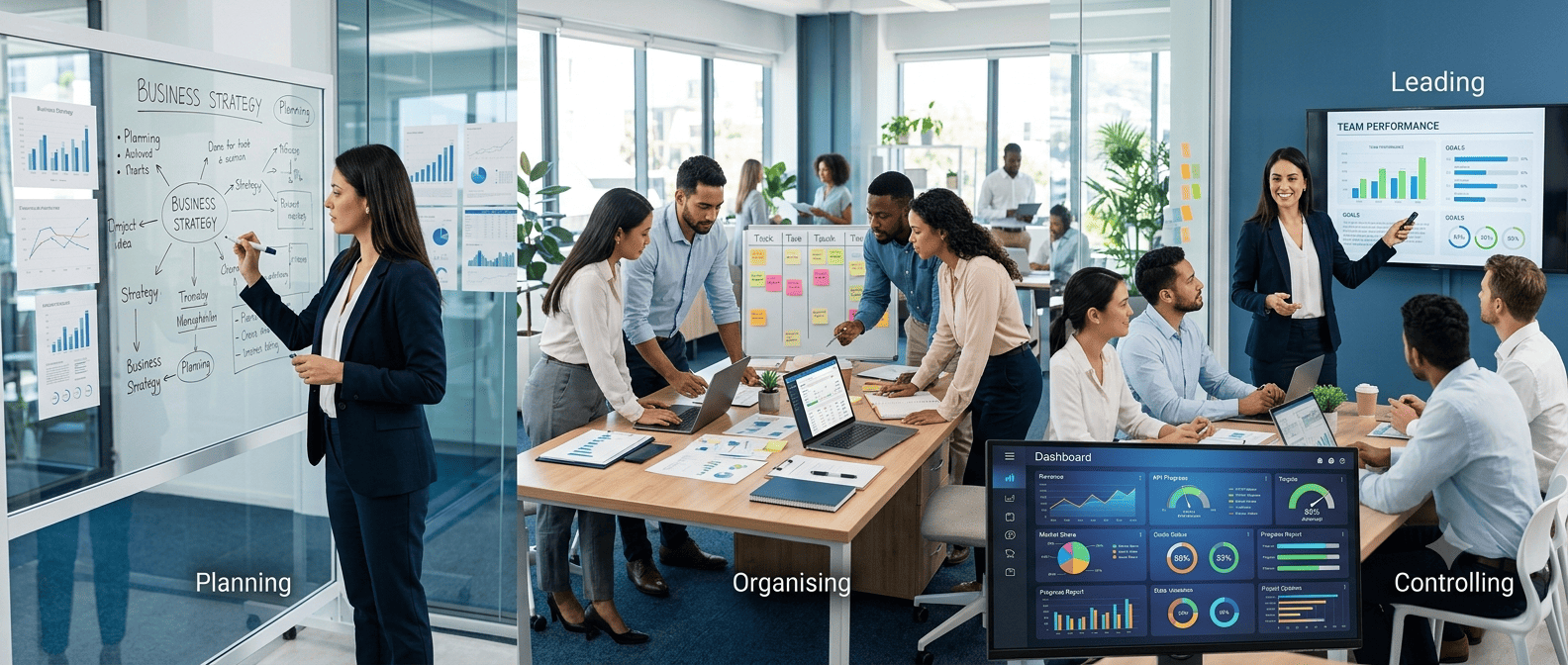 The Four Functions of Management Explained Simply
