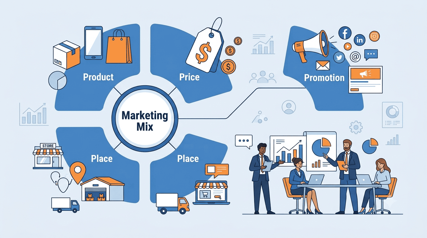 Marketing Mix: Definition, 4Ps, Examples, Advantages and Limitations